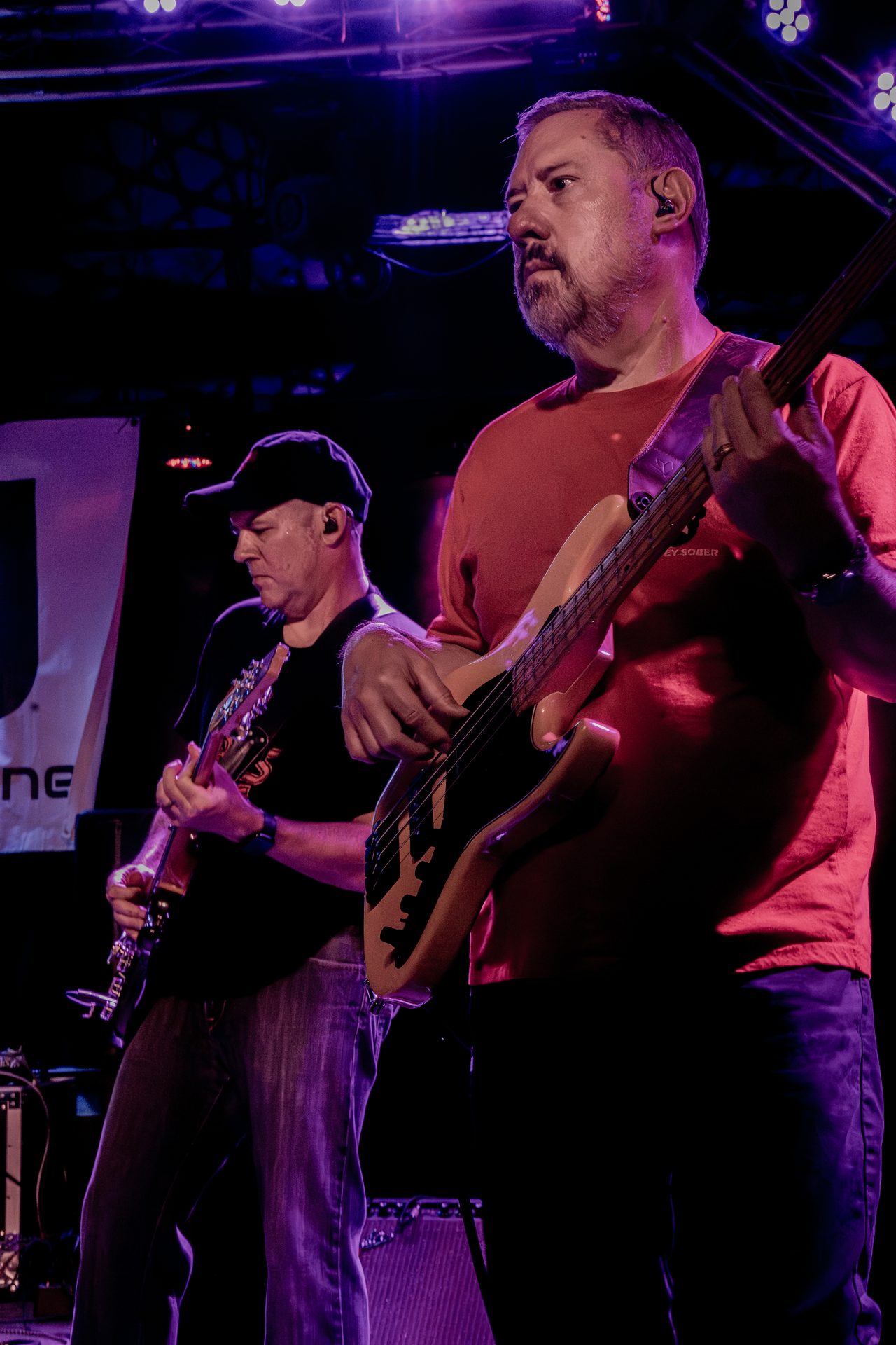 Chris Craig and Troy Fisher performing live with Little Moses Jones