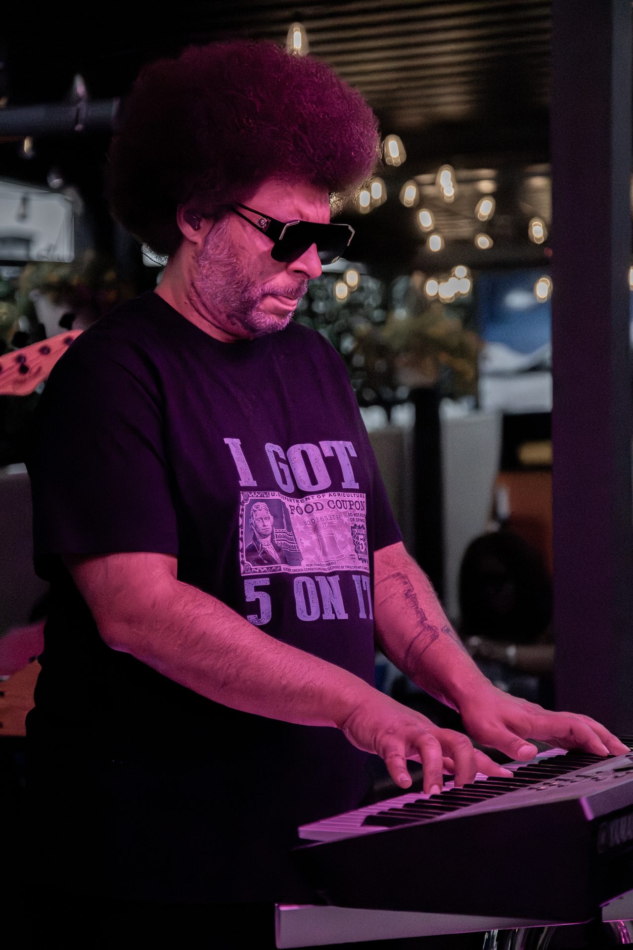Little Moses Jones performing live