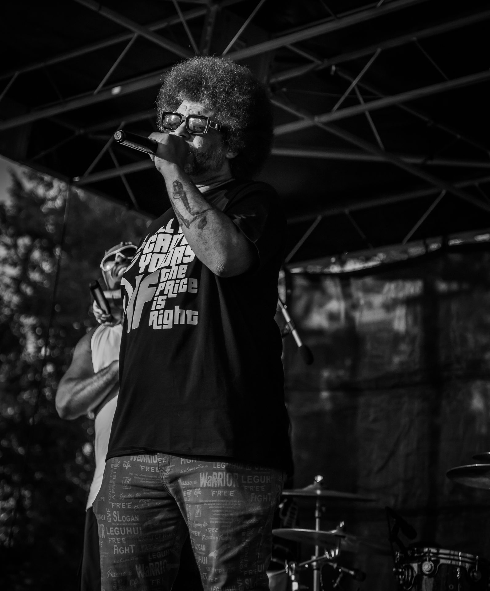 Little Moses Jones performing live