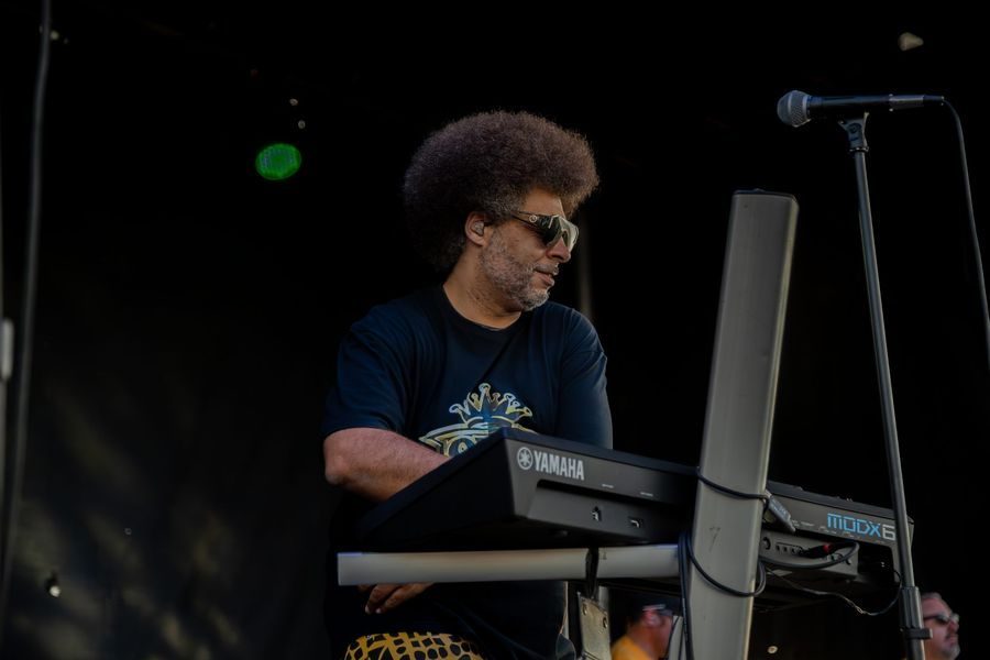 Little Moses Jones live at a Denver-area festival
