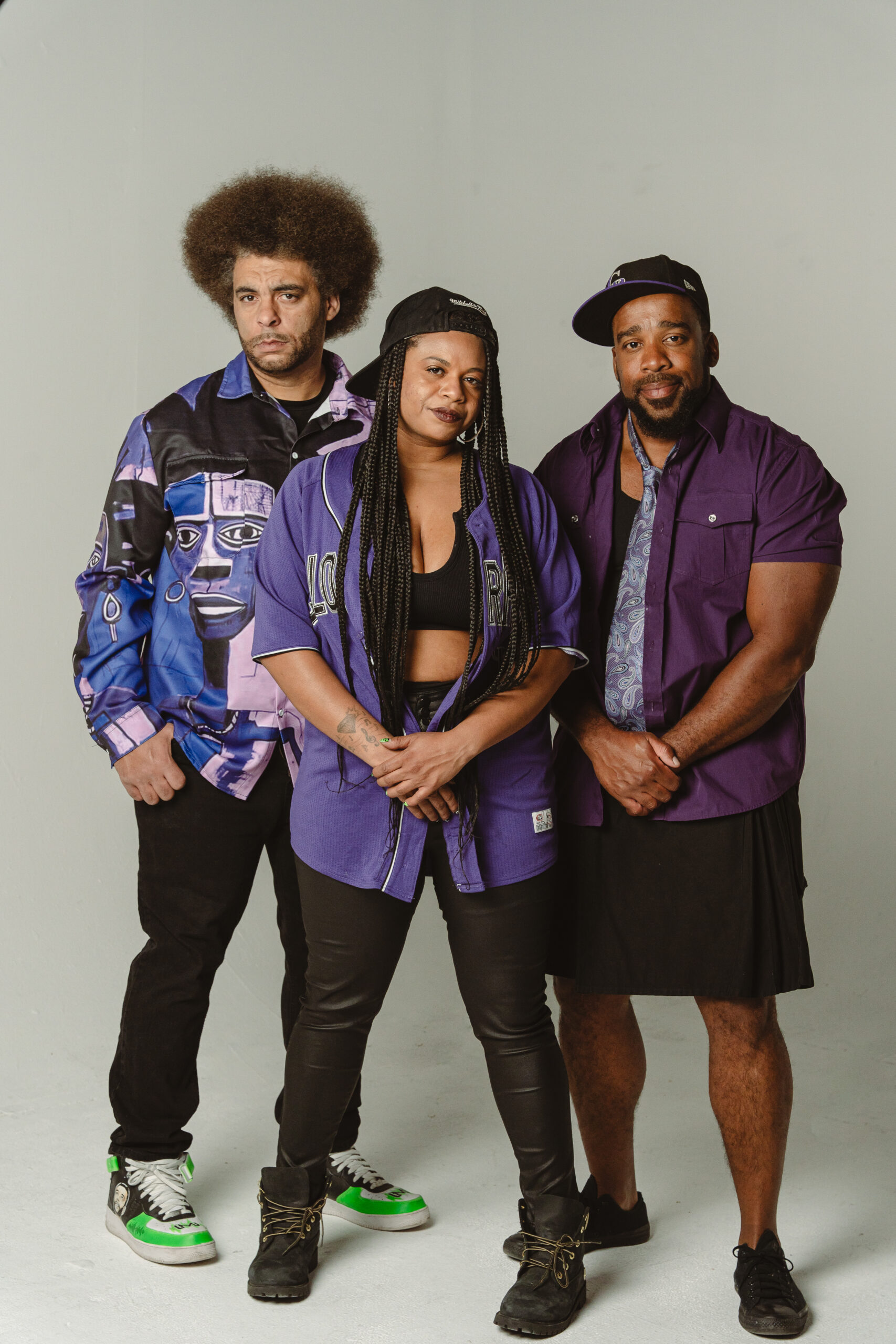 Little Moses Jones frontline vocalists and performers on stage — live 90s and 2000s R&B and Hip-Hop entertainment for corporate events and weddings