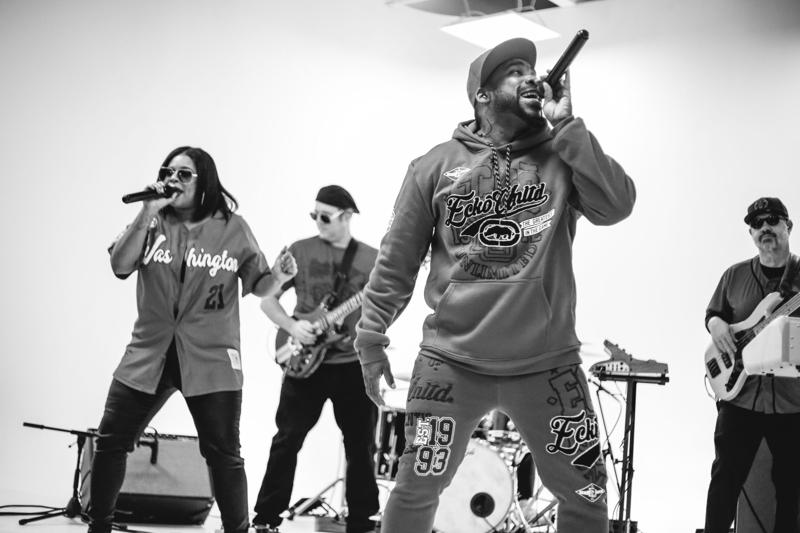 Little Moses Jones high-energy live show — full band concert performance