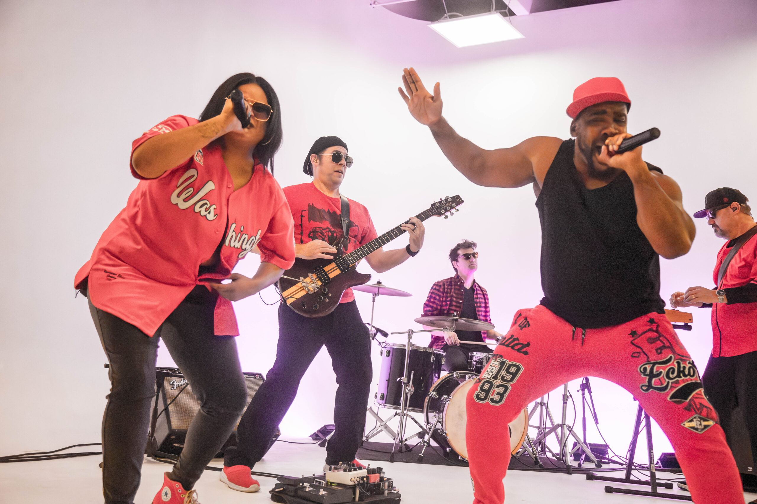 Little Moses Jones international R&B band live performance — crowd energy and stage presence