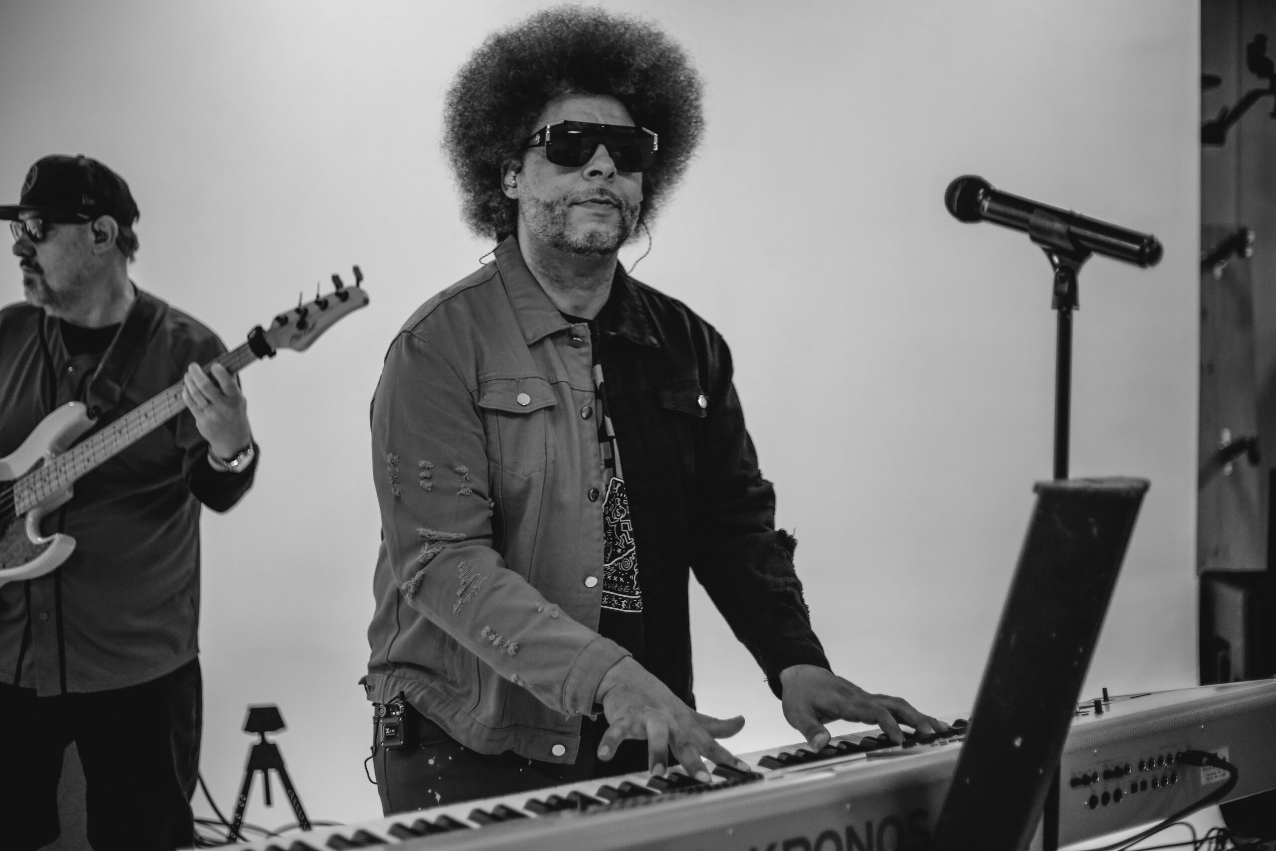 Little Moses Jones live band performing at a private event