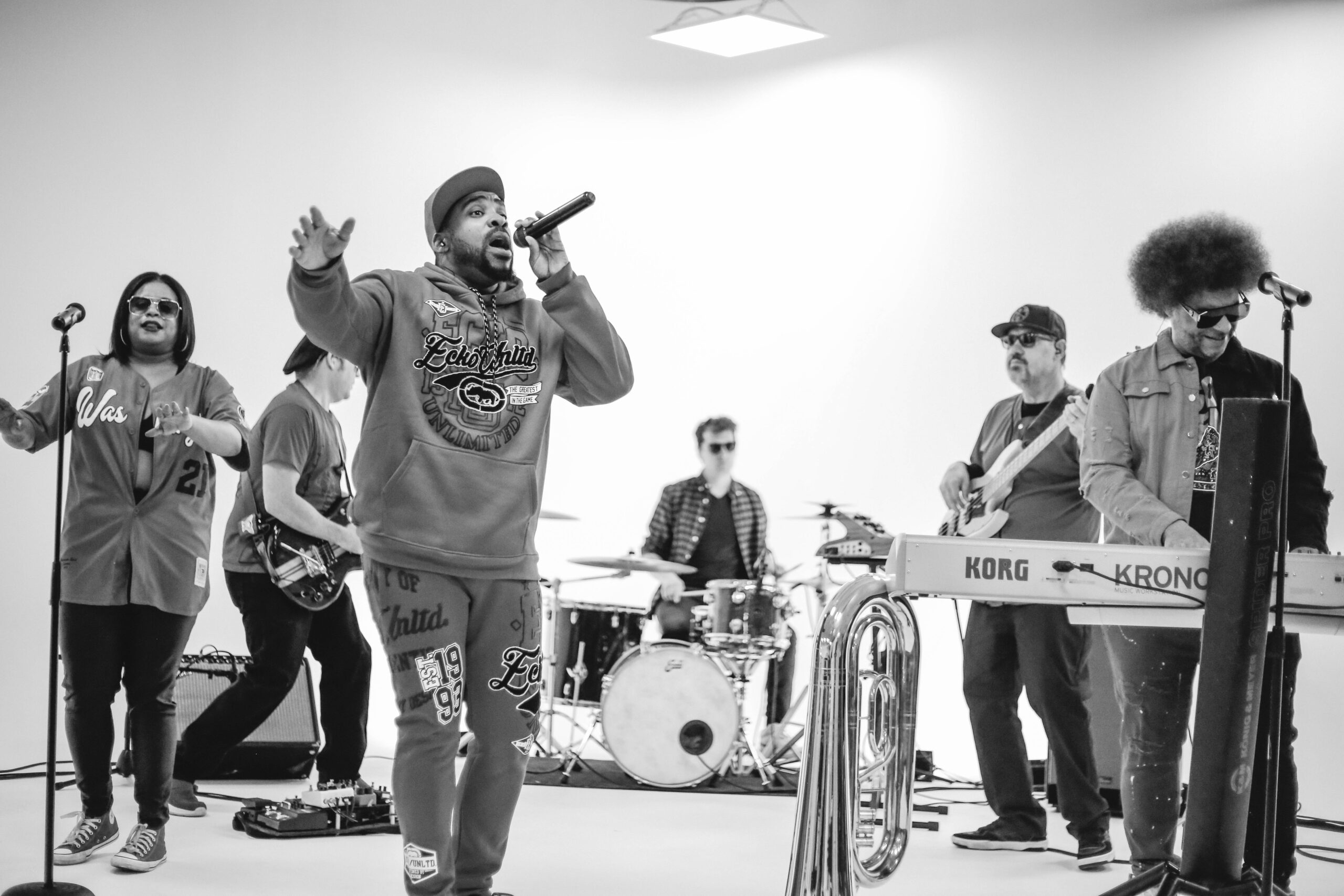 Little Moses Jones live at a corporate gala — high-energy R&B entertainment
