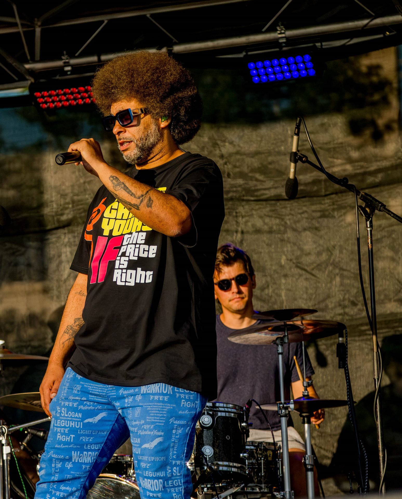 Little Moses Jones performing live