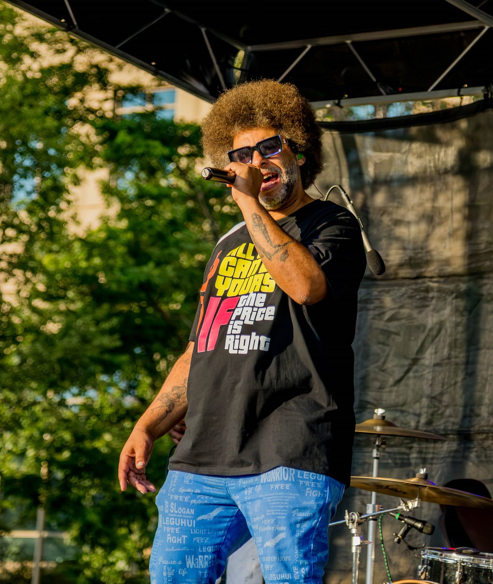 Little Moses Jones performing live