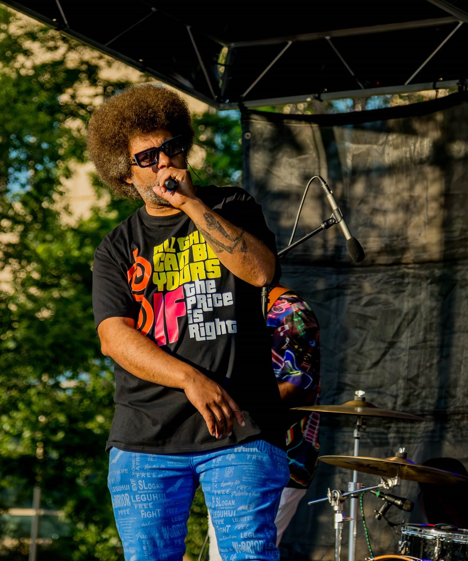 Little Moses Jones performing live