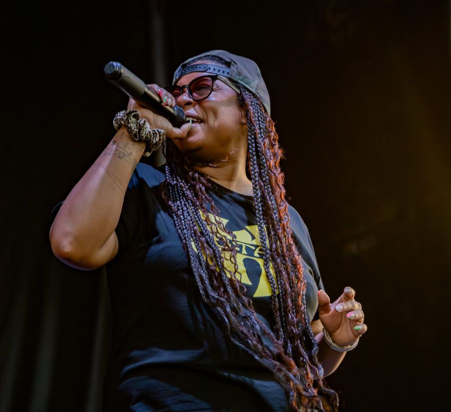 Little Moses Jones performing at Thornton Fest